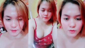 Mamih Pirang Merah Pamerin Toket and Jembutnya