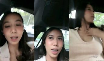 Colmek Dalam Mobil Taksi Online Kak Alara BLING2 Nih!